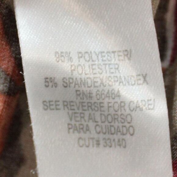 SANDRA DARREN Faux Wrap Style Dress Size 8P - Picture 10 of 10